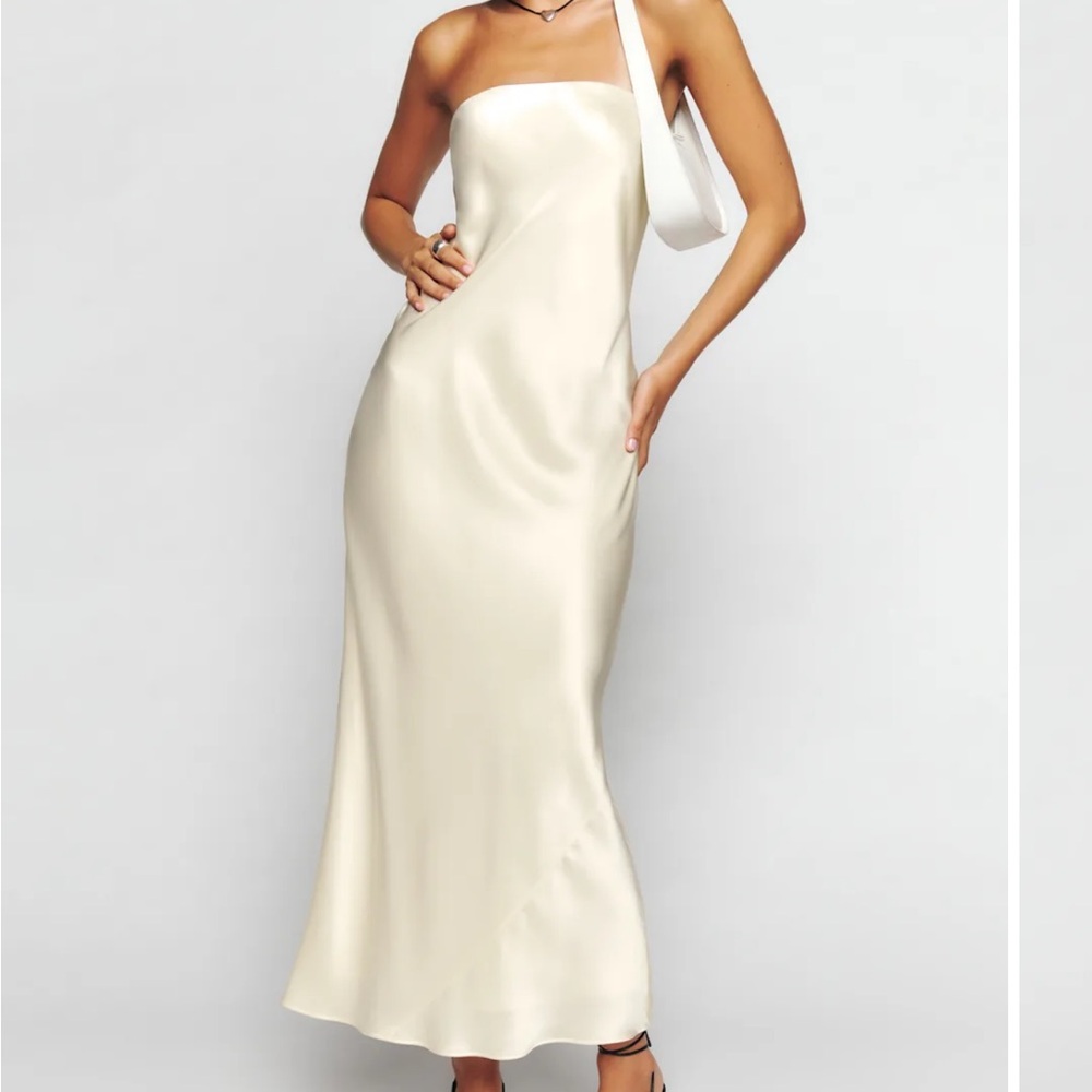 Reformation silk dress NWT